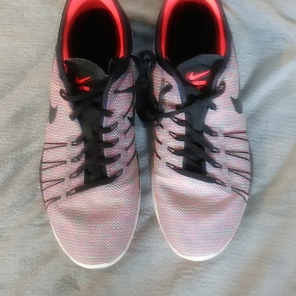 Nike Other - Nike Mens Black and orange Tennis shoes